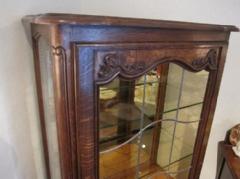 1920French showcase cabinet 