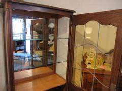 1920French showcase cabinet 