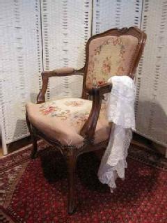 1930French@PetitPoint@arm chair