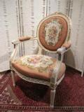 1930PetitPoint arm chair