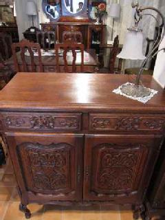 1920French carved@cabinet