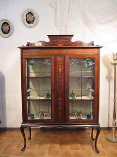 1910British stained@showcase cabinet