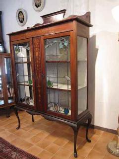 1910British stained@showcase cabinet