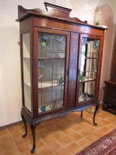 1910British stained@showcase cabinet