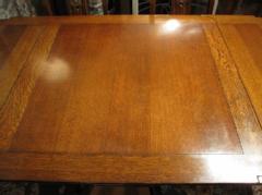 1930British drawleaf diningtable&4chairs  